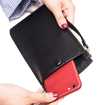 Moteris mobiliuoju telefonu krepšiai piniginės natūralios Odos moterims, piniginės 