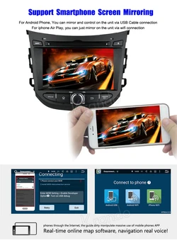 Krando Android 9.0 automobilio radijo gps dvd grotuvas hyundai hb20 2012 2013 navigacijos sistema, multimedijos sistema, WIFI 3G