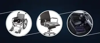 Biuro kėdės atlošas Lėtai rikošetas pagalvėlė Atminties medvilnės pagalvėlės