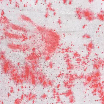 Helovinas Dekoracijas Siaubo Kraujo Staltiesė Vampyras Zombie Kraujo Lašelinė Handprints Baisu Tematikos Stalo Dangtis