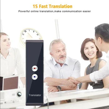 T8 Nešiojamas Mini Belaidė Smart Vertėjas 40 Kalbų dvipusis Realiu Laiku Momentinių Balso Vertėjas APP 