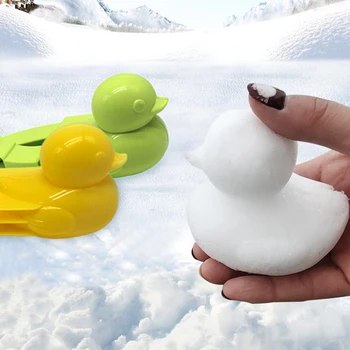 Animacinių Filmų Antis Putinas Maker Įrašą Vaikams Žiemos Lauko Sporto Sniego, Smėlio Kovoti Su Pelėsiais Lauko Smėlio Sniego Kamuolys Pelėsių Žaislai