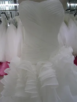 Klostyti Pakopų Elegantiškas Afrikos Undinė Vestuvių Suknelės, Plius Dydis Balta Nuotakos suknelė Nuotakos Undinė Vestuvių Suknelė