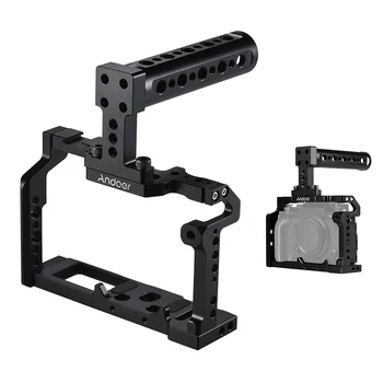 Naujas Atvykimo Aukštos Kokybės Andoer Aliuminio Lydinio Kamera Vaizdo Narve Rankena Viršuje Rinkinys Filmas Priėmimo Sistema Fujifilm XT2