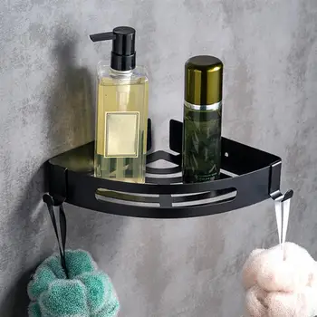Vonios kambarys Stovo Virtuvės Lentynos, Sienos Kampe Šampūnas Kosmetikos Orgnizer Punch-nemokamai Saugojimo Turėtojas