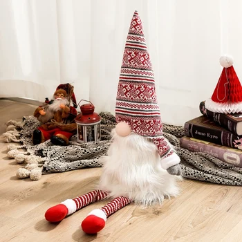Zz - Kalėdų Švedijos Gnome Santa Kalėdų Medžio Topper Ornamentu Lėlės Apdailos Namų Pakabukas Dovanos Lašas Papuošalai Šalies Prekių