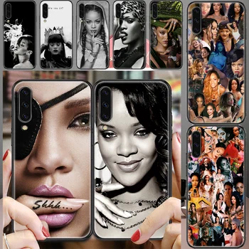 Robyn Rihanna Fenty mergina Dainininkas Telefono dėklas, Skirtas Samsung 