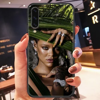 Robyn Rihanna Fenty mergina Dainininkas Telefono dėklas, Skirtas Samsung 