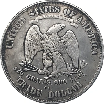 1878-CC Prekyba Dolerio MONETOS KOPIJA