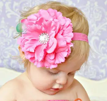 2019 mergaičių mados gėlių kaspinai kūdikių galvos apdangalai