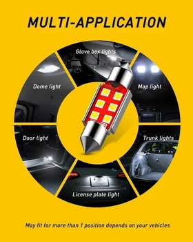 LED Vidaus reikalų Automobilių Žibintai Mazda 2 de dh 3 hečbekas 2 dy hečbekas automobilių reikmenys lempos lemputė klaidų