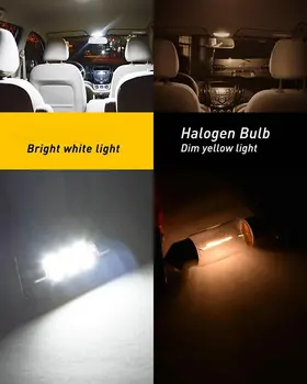 LED Vidaus reikalų Automobilių Žibintai Mazda 2 de dh 3 hečbekas 2 dy hečbekas automobilių reikmenys lempos lemputė klaidų