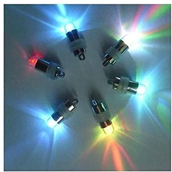 (10pieces/Lot) baterijomis, Mini LED Šalies Šviesos/Vestuvių Papuošimas Mini Led Balionų Šalis Žibintai