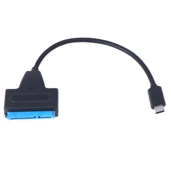 USB 3.1 C Tipo SATA Kabelis Konverteris Vyrų 2,5