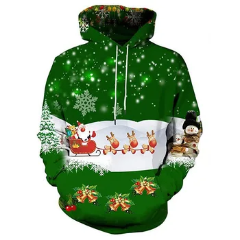 Sniego Moterų Kalėdinis megztinis 