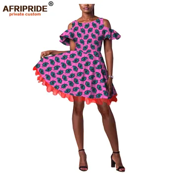 2019 afrikos bodycon suknelė ankara audinio seksualus vaškas batikos vestuvių dashiki suknelės moterims spausdinti heidi bazin riche AFRIPRIDE A1925028