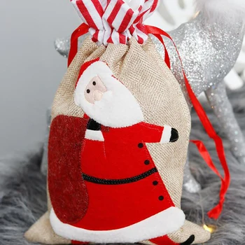 Kalėdų Saldainių Maišelį Vaikų Dovanų Saugojimo Krepšys Neaustinio Pluošto Uosto Saugojimo Krepšys Kalėdų Dieną 2021 Pristato Saugojimo Krepšys