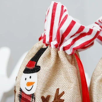 Kalėdų Saldainių Maišelį Vaikų Dovanų Saugojimo Krepšys Neaustinio Pluošto Uosto Saugojimo Krepšys Kalėdų Dieną 2021 Pristato Saugojimo Krepšys