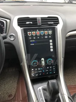 Automobilio Radijas Tesla Galvos Vienetas Multimedijos Grotuvo FORD MONDEO 2013-2017 Car Navigator Autoradio Dvd Auto Stereo magnetofonas