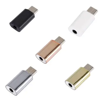 Mini Nešiojamas USB C C Tipo Vyriška 3,5 MM Moterų Ausinių Lizdas Audio Adapteris, Stereo Ausinės laisvų Rankų įranga Konverteris Xiaomi 