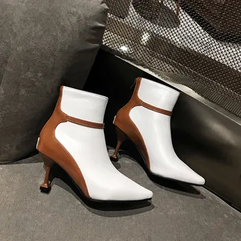 MEMUNIA 2020 naują atvykimo moterų batai pažymėjo tne rudens žiemos stiletto kulniukai batai mados suknelė šalies batų moteris