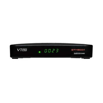 Dekoderis CA Kortelę,GTMEDIA V7 Pro,Palydovinė TV Imtuvas DVB-S/S2/S2X+T/T2,paramos H. 265 Built-in WIFI Biss Raktas geriau V7 plius TVBox