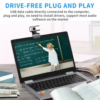 Ultra-hot HD Webcam, Mikrofonas Su Nešiojamąjį Kompiuterį, Kamera, Mikrofonas, Tinka Biurui Žaidimų Kompiuterių priedai