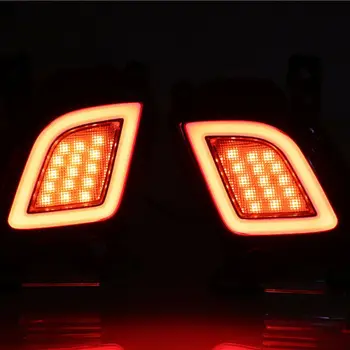 Toyota Highlander-2020 m. LED Galinio Bamperio Atšvaito Stabdžių Žibintas Priešrūkinis Žibintas Lemputė, Indikatorius Šviesos Žibintai