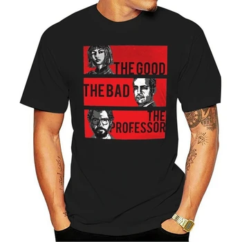 CUC 2021 naujienų T-shirt Namus iš Popieriaus-Geras Blogas Profesorius Casa de Papel Netflix