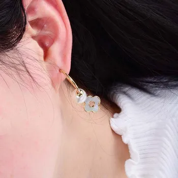 2019 naujas mados moteriški auskarai lapai auskarai korėjos asmenybės laukinių auskarai paprasti auskarai.