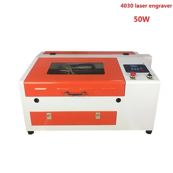JIN ZHI YIN Nešiojamų lazerinio graviravimo ir pjovimo mašina, kurios dydis 4030 medienos/Akrilo/MDF/Audinio lazerio gravieris cutter