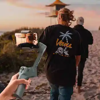 Moza Mini MX nešiojamą gimbal stabilizatorius mobiliojo telefono selfie stick Nešiojamų vlog anti-shake 