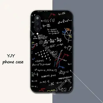 Yinuoda Matematikos Lygtis, soft black telefono dėklas funda Samsung galaxy A01 A10 A31 A51 A71 A91 A10S A30S m20 atvejais