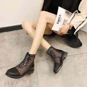 2020 m. pavasario ir vasaros naujų tuščiaviduriai sandalai moteriška Martin batai storio su Romos trumpas vamzdis laukinių mados sandalai Z870