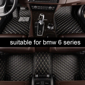 Lsrtw2017 odiniai automobilio salono kilimėliai BMW 6 serijos F06 F12 F13 640i 650i 630i 2011-2020 m. m. m. 2016 m. 2017 m. 2018 m. 2019 m.