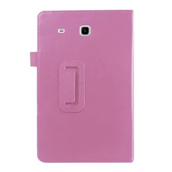 Tablet Case For Samsung Galaxy Tab E 9.6 T560 T561 Smart PU Odos Tablet Case Cover Slim Stovi Apsauginis Apvalkalas Atvejais