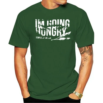 Laisvalaikio O-kaklo T-shirt Vyrai Šventykla Šuo Chris Cornell aš Ruošiuosi Alkanas Žalia Juokinga Naujiena Moterims
