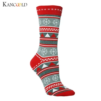KANCOOLD Unisex kalėdų kojinės Atsitiktinis Mielas Animacinių filmų Storio Kojinės Miega Kojinės juokingas kojines calcetines mujer
