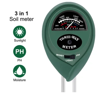 RD-SPML-01-3 In1Digital nešiojamą Momentinių svarstymą su ekrano Sodo augalai teisės Dirvožemio Drėgmės, PH, šviesos jutiklis