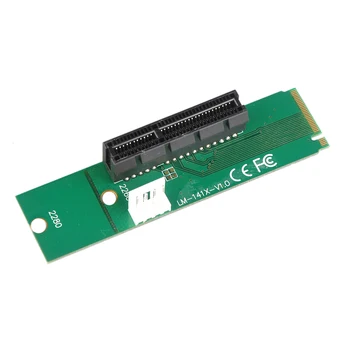 M. 2 NGFF 4X Konverteris Adapterio plokštę Moterų SSD Vyrų PCI-e Express 