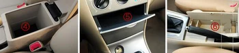 AHHDMCL Automobilio Duris Groove Mat Vartų Angą Kilimėliai Taurės Porankiu Saugojimo Trinkelėmis Toyota Corolla Ex 2013