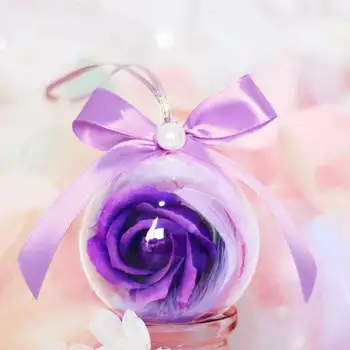Muilas Gėlių Kabinti Modeliavimas Rose Plastiko Kamuolys Pakabukas Vestuvių Dekoracijos