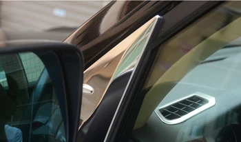 Nerūdijančio Galinio vaizdo Šoniniai Veidrodėliai Trikampio Dangčio Langas Padengti Toyota Land Cruiser 200 FJ200 LC200 2008-2018 Priedai