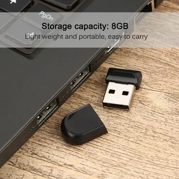 Atsparus vandeniui Mini Tiny 8GB Talpa Dovana USB 2.0 Atminties 