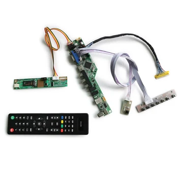 1CCFL VGA+AV+USB LVDS 30-Pin LCD ekranas universalų valdiklį valdybos LP154W01 (TL)/LP154W01 (TP) ekrano 1280*800 