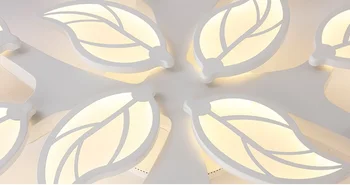 Šiuolaikinės Kūrybos Lapai LED Lubų Šviesos, svetainė, Miegamasis, Studijų Kambario Lempa, Biuro ir Komercinių Interjero Lubų lempa 110-240V