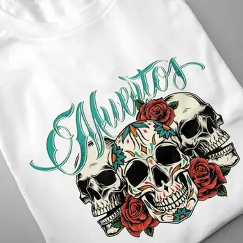 Gėlių Kaukolė Spausdinti Hip-Hop Apranga Cool T Shirts Grafinis T-Shirt Naujokų Vasaros 2020 Kvėpuojantis Apvalios Kaklo Marškinėlius