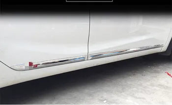 EOsuns automobilių kėbulo susidūrimo plieno keliones durų apdaila, palangės guard apsaugos plokštės Kia k3 2011-2018