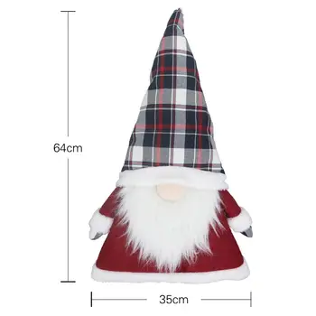 Kalėdų Eglutė Topper Mielas Top Hat Žiemos Šalies Medžio Apdaila Ornamentu