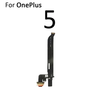 Už OnePlus Vienas Plius 5 5T 6 6T 7 Pro USB jungtis Įkrovikliui Doko Jungtis, Flex Kabelis, Remontas, Dalys